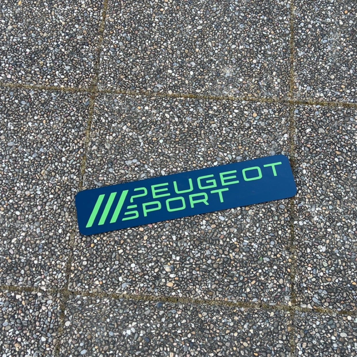Peugeot Sport License Plate Frame