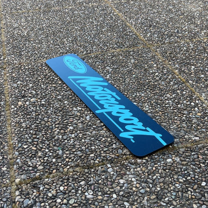 Ford Motorsport Plate Cover