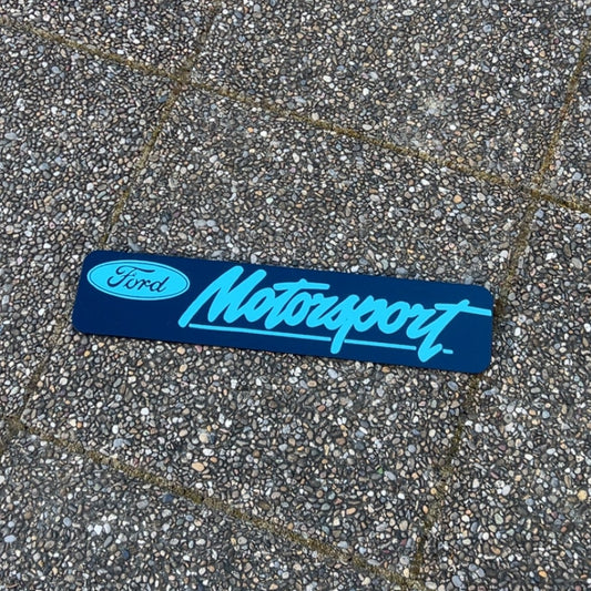Ford Motorsport Plate Cover