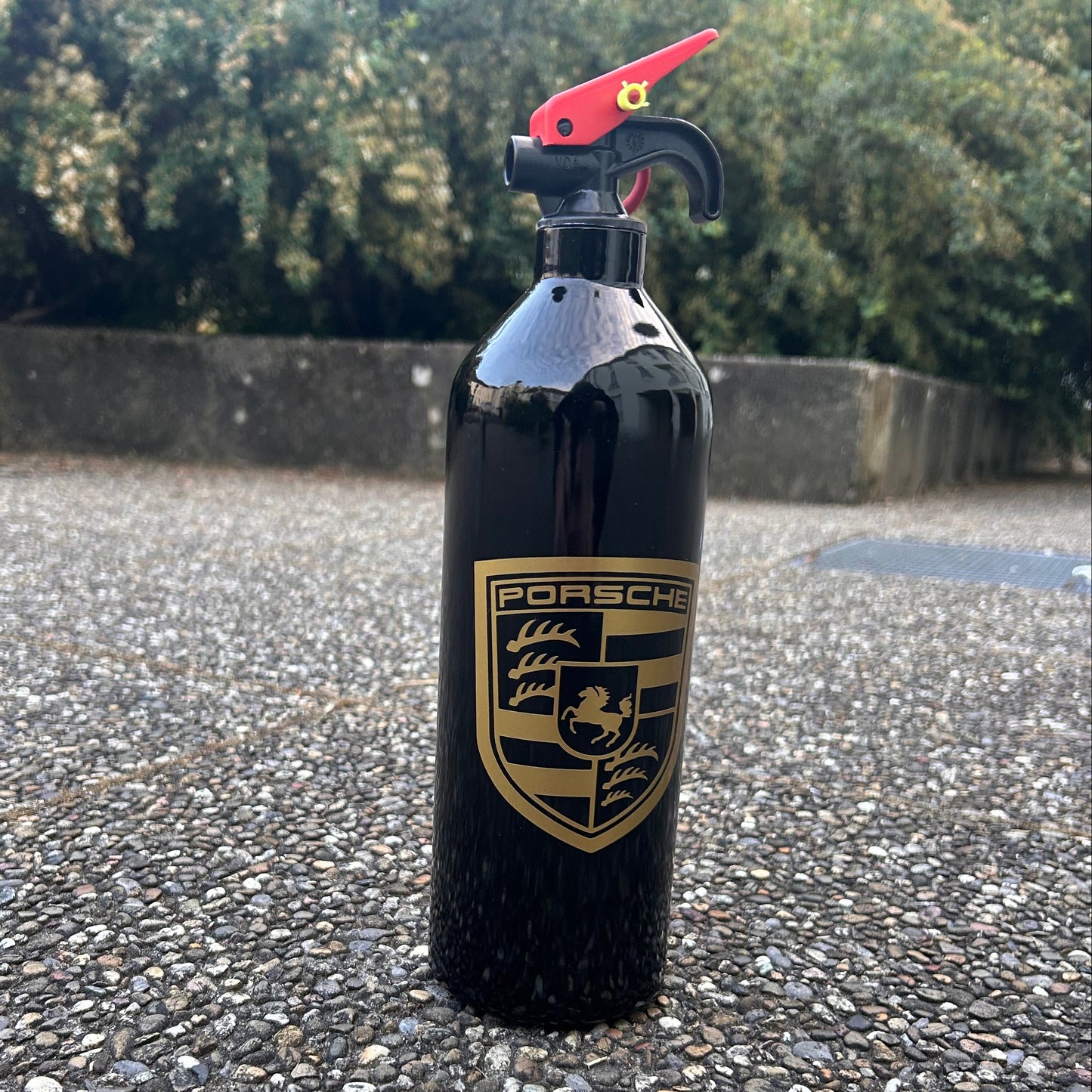 Extincteur Porsche