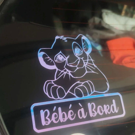 Bébé à Bord Simba