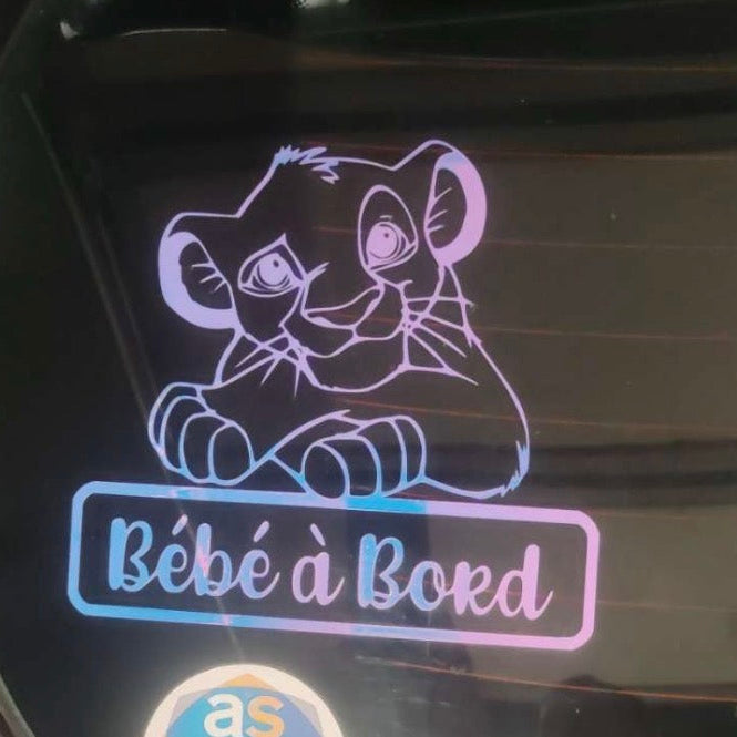 Bébé à Bord Simba