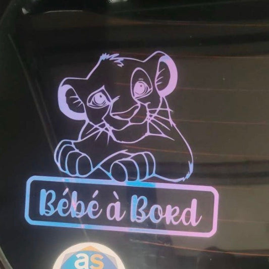 Bébé à Bord Simba