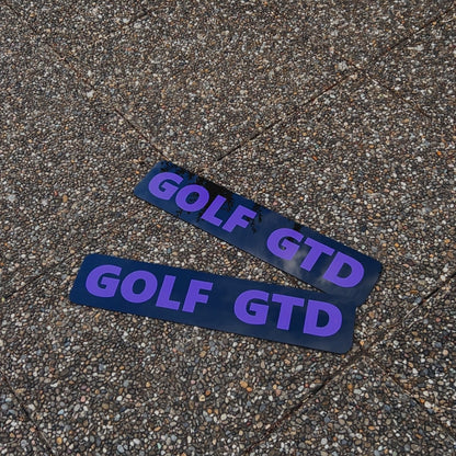 Cache-Plaque GOLF GTD