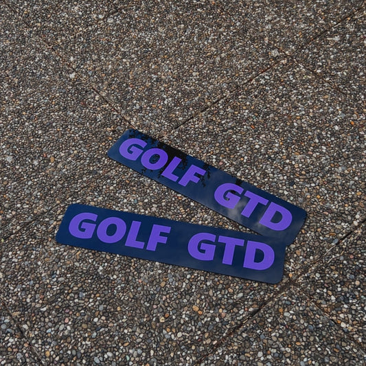 Cache-Plaque GOLF GTD